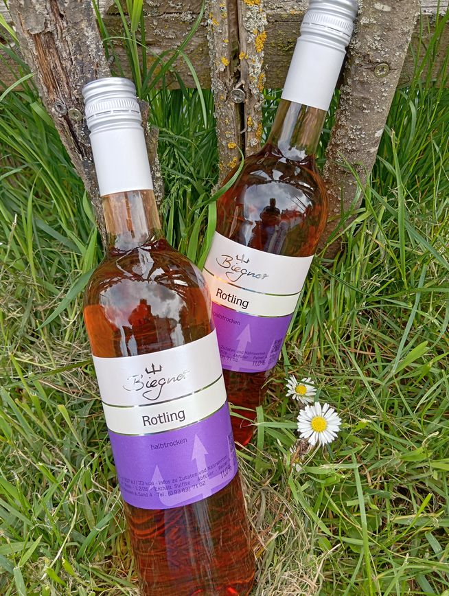 Rotling, fruchtig deutscher Wein
