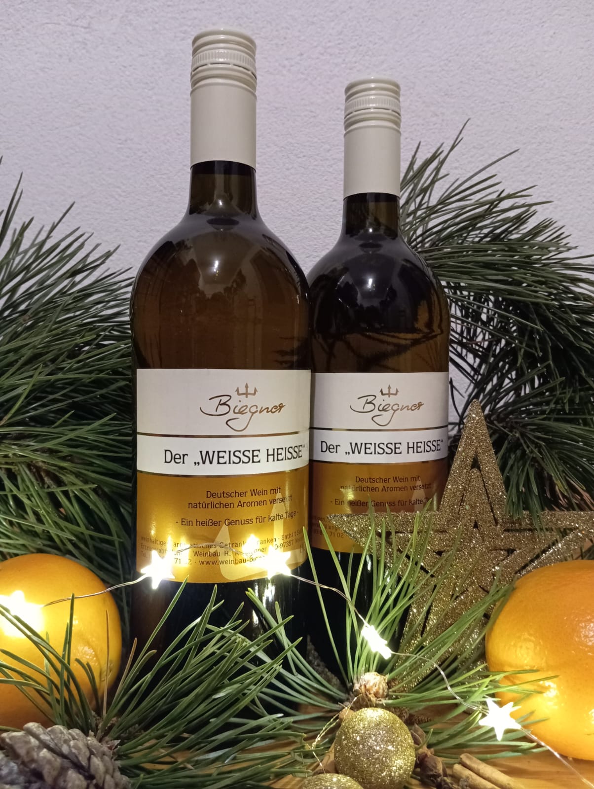 Glühwein, "DER WEISSE HEISSE" WEIß
